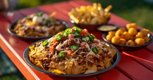 Loaded Nachos, Fries, and Tater Tots for Your Tailgate