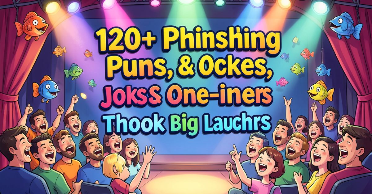 120+ Phishing Puns, Jokes & One-Liners