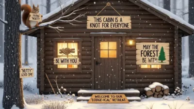 Cabin Puns