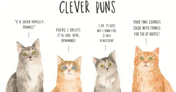 Clever Cat Puns