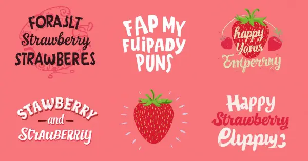 Funny Strawberry Puns