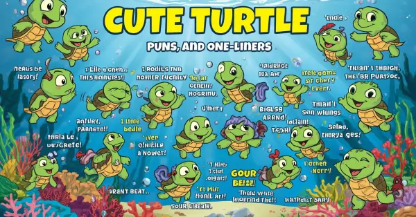 cute turtle puns