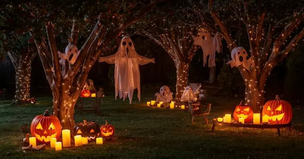 diy outdoor halloween decorations