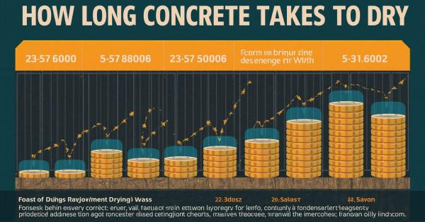 how long does concrete take to dry