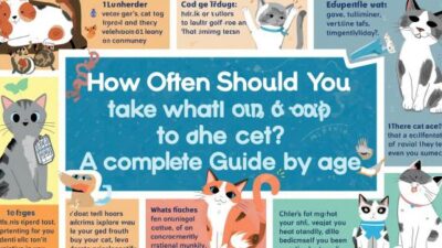 how often do you take a cat to the vet