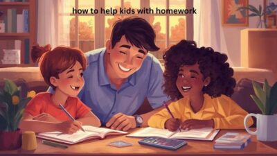 how to help kids with homework