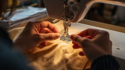 how to sew a hole