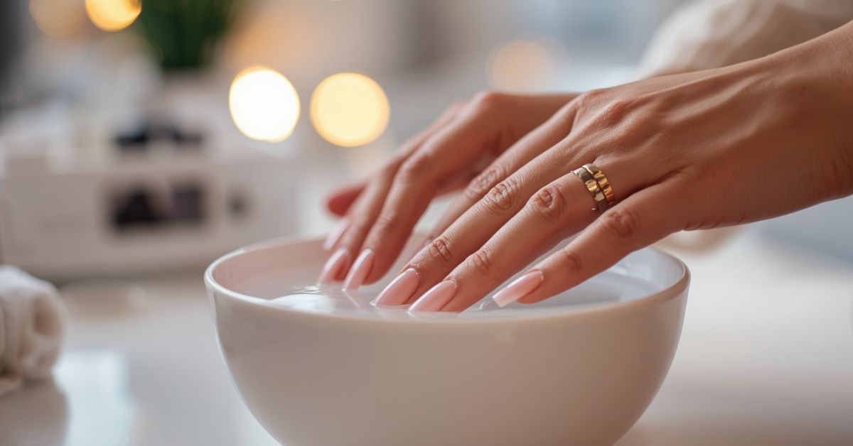 how to take acrylic nails off