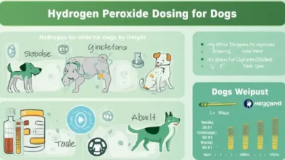 How Much Hydrogen Peroxide to Give Dogs by Weight