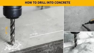 how to drill into concrete